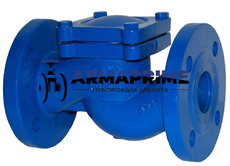 Обратный клапан фланцевый подъемный чугунный Ду65 Ру16